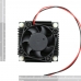 Aluminum Heatsink with fan - 50x50x28mm